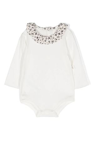 Body a fiori in cotone bianco TEDDY & MINOU KIDS | I23BO005M01151009